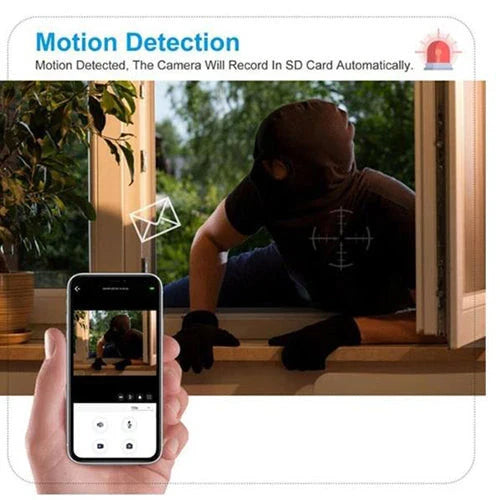 5G WiFi E27 Bulb Surveillance Camera with 360-degree coverage, night vision, and remote control capabilities for comprehensive home security