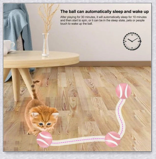 Remote Control Pet Bounce Ball - Durable, Interactive Toy with Vibrant LED Colors and Remote Control for Endless Pet Playtime Fun