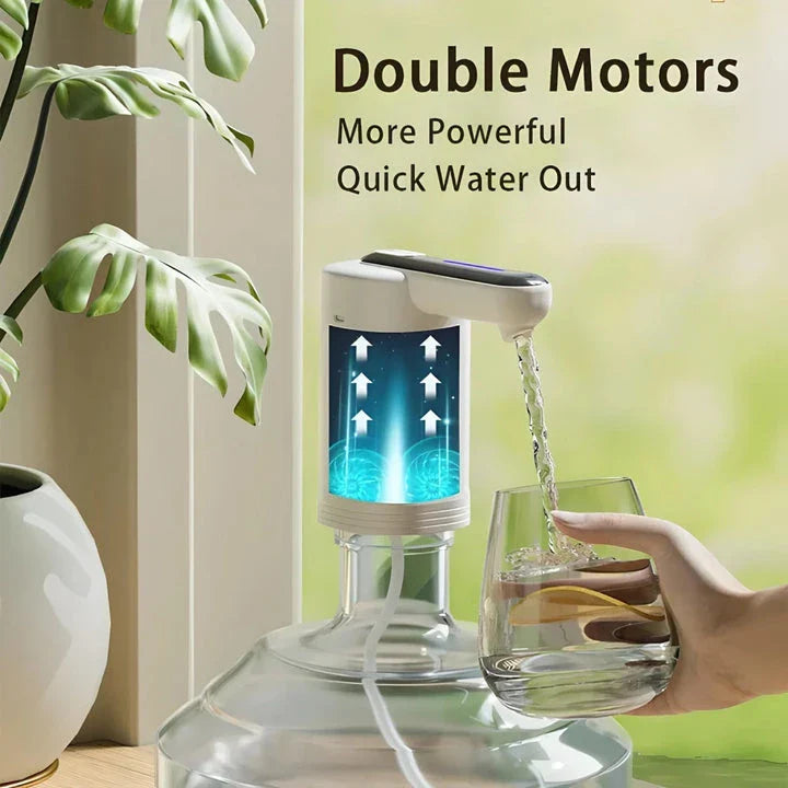 Portable Automatic Water Dispenser with Double Pumps - Convenient and Efficient Hydration Solution