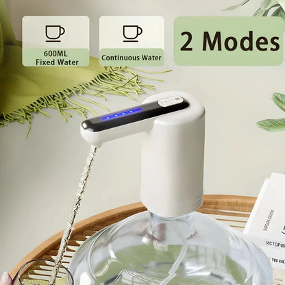 Portable Automatic Water Dispenser with Double Pumps - Convenient and Efficient Hydration Solution