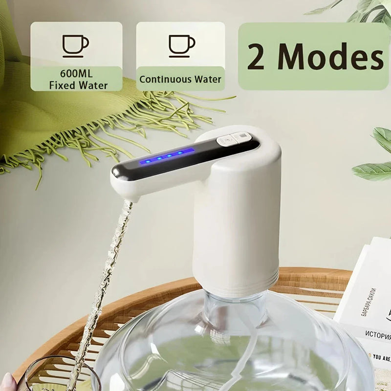 Hhomeenjoy Portable Automatic Water Dispenser with Double Pumps