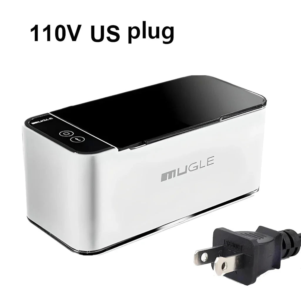 Efficient 35W Ultrasonic Glasses and Jewelry Cleaner with 500ML Capacity