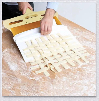A high-quality pizza transfer shovel with a non-stick surface and sturdy construction for easy and mess-free pizza transfer from oven to plate.