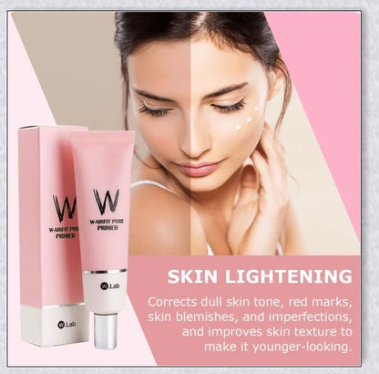W-Air Fit Face Primer - Smooths skin, minimizes pores and fine lines for a flawless, radiant complexion