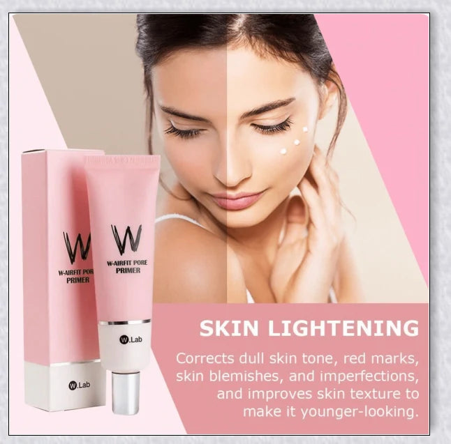 Hhomeenjoy W-Air Fit Face Primer Pore Concealer Primer Cream