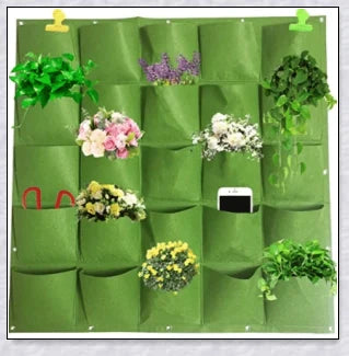 Vertical Garden Pocket Panels - Grow a lush, thriving garden on your walls or fences