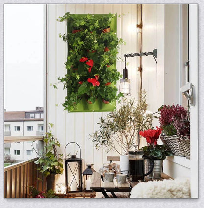 Vertical Garden Pocket Panels - Grow a lush, thriving garden on your walls or fences