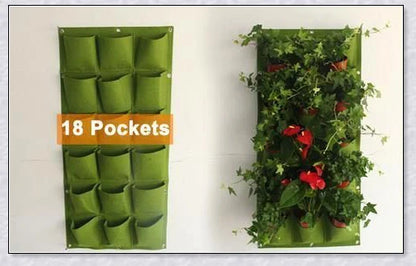Vertical Garden Pocket Panels - Grow a lush, thriving garden on your walls or fences