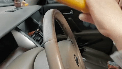 Powerful car steering wheel column lock bar made of high-quality metal, designed to securely protect your vehicle from theft