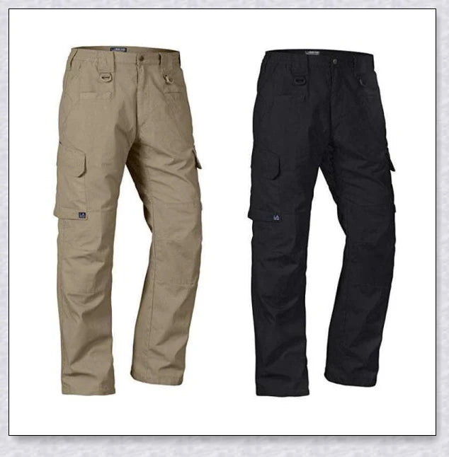 Tactical Waterproof Pants in various colors, featuring multiple pockets and ergonomic design for outdoor activities.