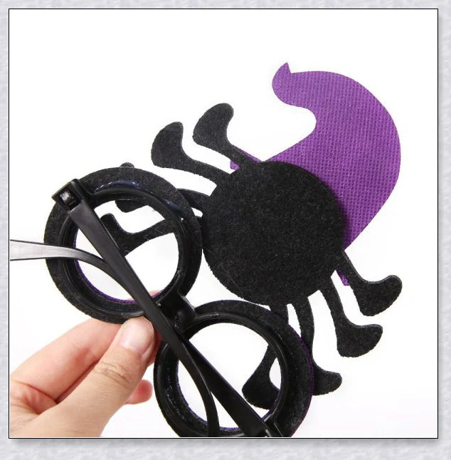 Ooglies Halloween Cartoon Plastic Glasses with spooky and whimsical designs, perfect for adding a festive touch to your Halloween attire