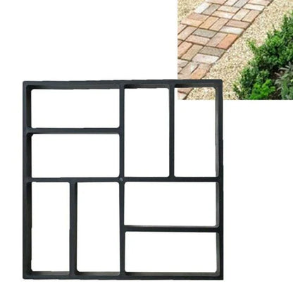 Garden Path Maker Mold - Create custom cement or red mud paths for your outdoor space with this versatile DIY tool