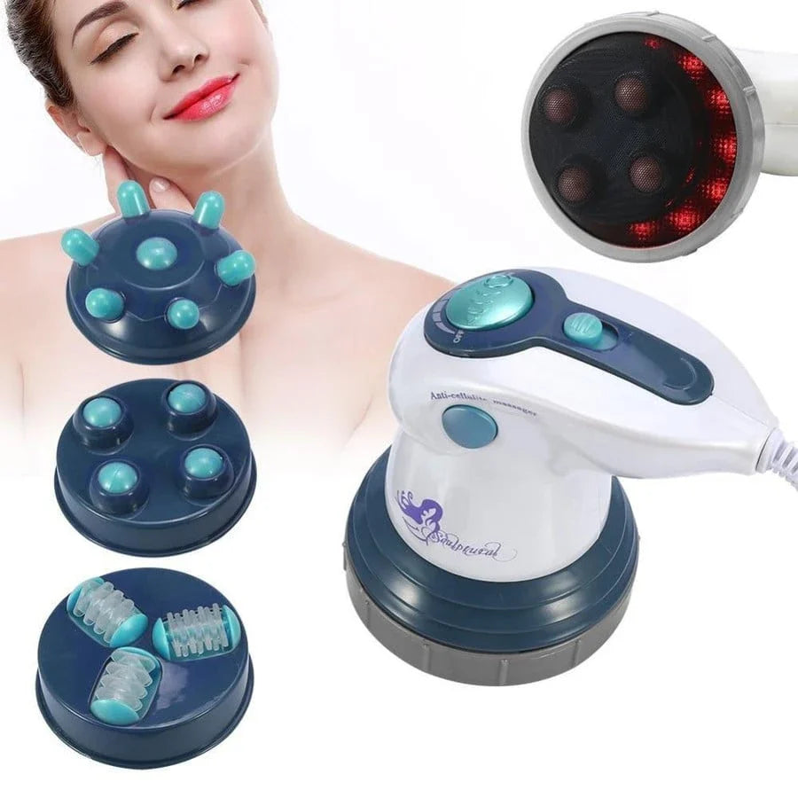 Body Slimming Fat Burning Anti Cellulite Massager with Infrared Therapy for targeted fat reduction and cellulite removal