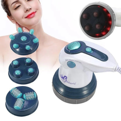 Body Slimming Fat Burning Anti Cellulite Massager with Infrared Therapy for targeted fat reduction and cellulite removal