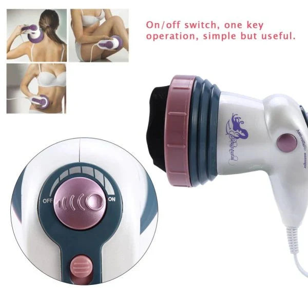 Body Slimming Fat Burning Anti Cellulite Massager with Infrared Therapy for targeted fat reduction and cellulite removal