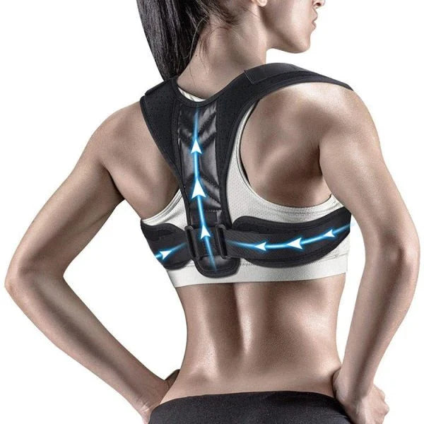 Back Posture Corrector Belt with adjustable straps to improve spinal alignment and reduce discomfort
