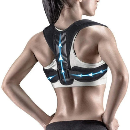 Back Posture Corrector Belt with adjustable straps to improve spinal alignment and reduce discomfort