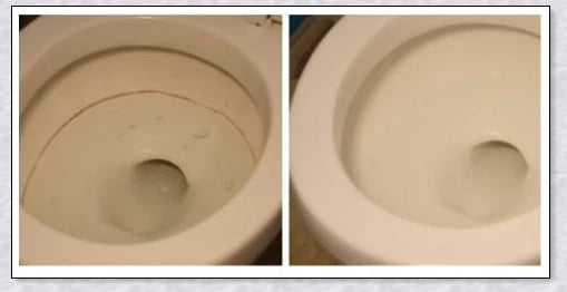 Pumice Stone Toilet Bowl Cleaner - Effortlessly Removes Tough Stains and Buildup