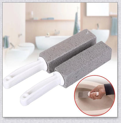 Pumice Stone Toilet Bowl Cleaner - Effortlessly Removes Tough Stains and Buildup
