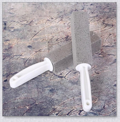 Pumice Stone Toilet Bowl Cleaner - Effortlessly Removes Tough Stains and Buildup