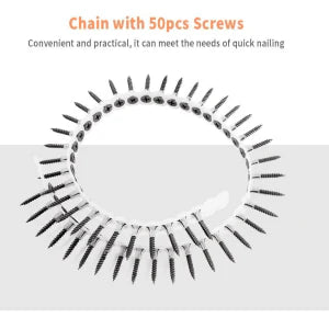 Automatic Screw Chain Adapter for Electric/Cordless Drill - Streamline your screw-driving tasks with this versatile and efficient power tool accessory.