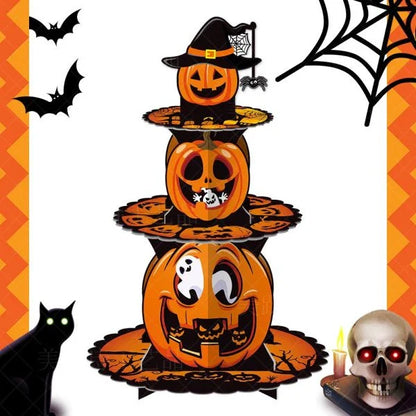 Ghoulcake Halloween Themed Cupcake Stand - Festive dessert display for Halloween and other themed parties