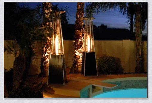 Premium Patio Heater Cover - Outdoor Propane Heater with Stainless Steel Construction and Efficient Heating