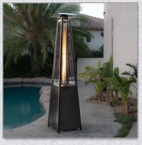 Premium Patio Heater Cover - Outdoor Propane Heater with Stainless Steel Construction and Efficient Heating