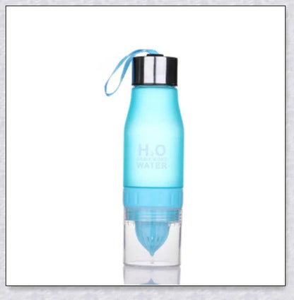 H2O Fruit Infusion Water Bottle with interchangeable infuser for customized hydration