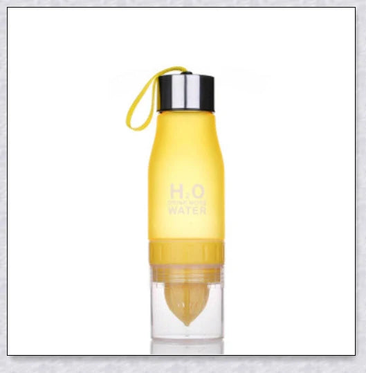 H2O Fruit Infusion Water Bottle with interchangeable infuser for customized hydration