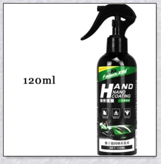 A bottle of Supergloss Car Coating Spray, showcasing its ability to protect and enhance the shine of a vehicle's paint, wheels, and other surfaces.