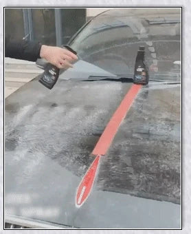 A bottle of Supergloss Car Coating Spray, showcasing its ability to protect and enhance the shine of a vehicle's paint, wheels, and other surfaces.