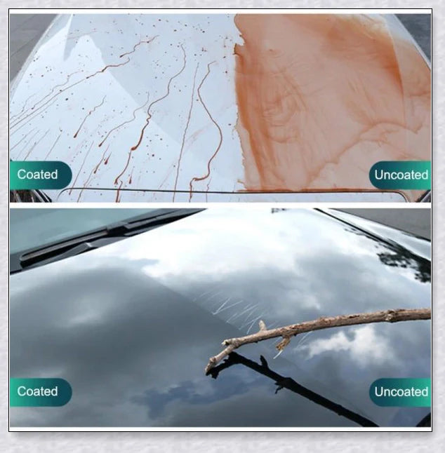 A bottle of Supergloss Car Coating Spray, showcasing its ability to protect and enhance the shine of a vehicle's paint, wheels, and other surfaces.