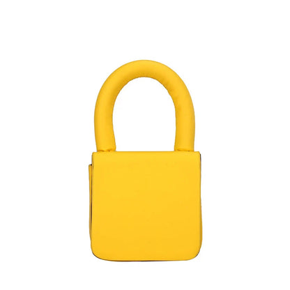 Net Red Texture Western Style Pottery Bag in assorted candy colors, featuring a unique net-like texture and single strap design