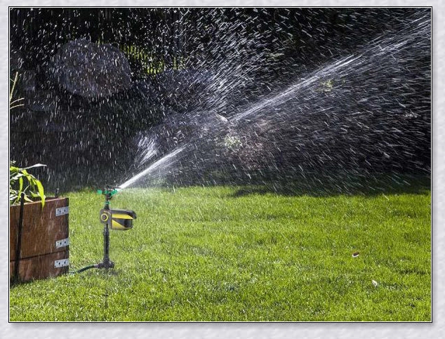 Hhomeenjoy Spraycrow Solar Powered Motion Activated Animal Repellent Garden Sprinkler