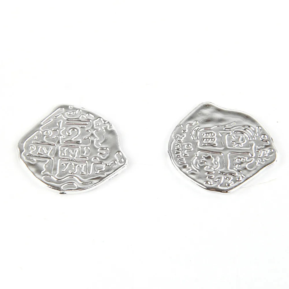 Doli Roman coin set showing 100 plastic coins with electroplated finish in gold, silver, or bronze options