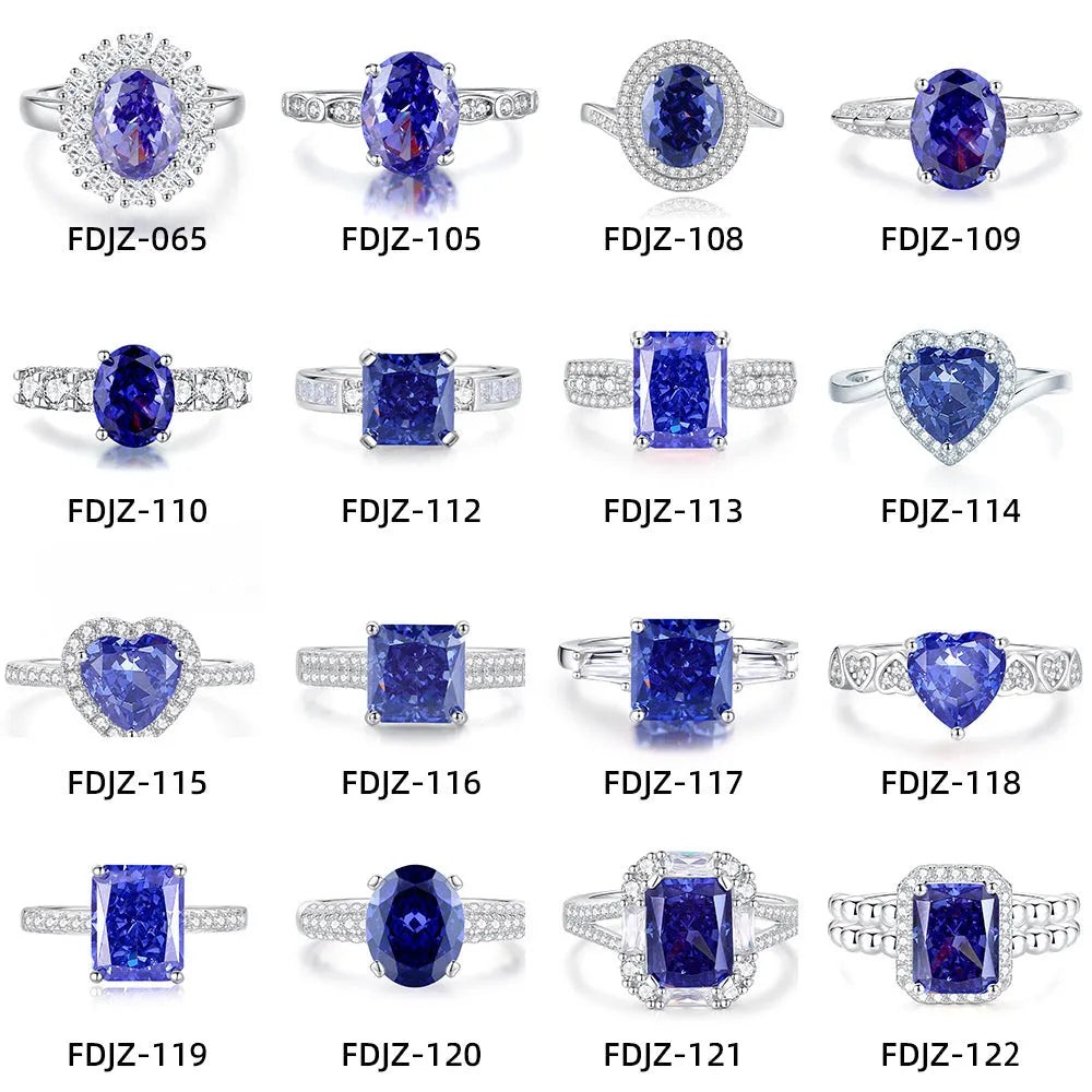 Heart-shaped sterling silver ring with zircon stone in ice flower cut, showing 1.5 cm width and 1.8 cm height dimensions
