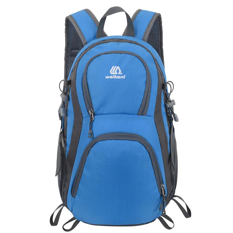 20-litre outdoor sports backpack with air pillow belt in multiple colour options.