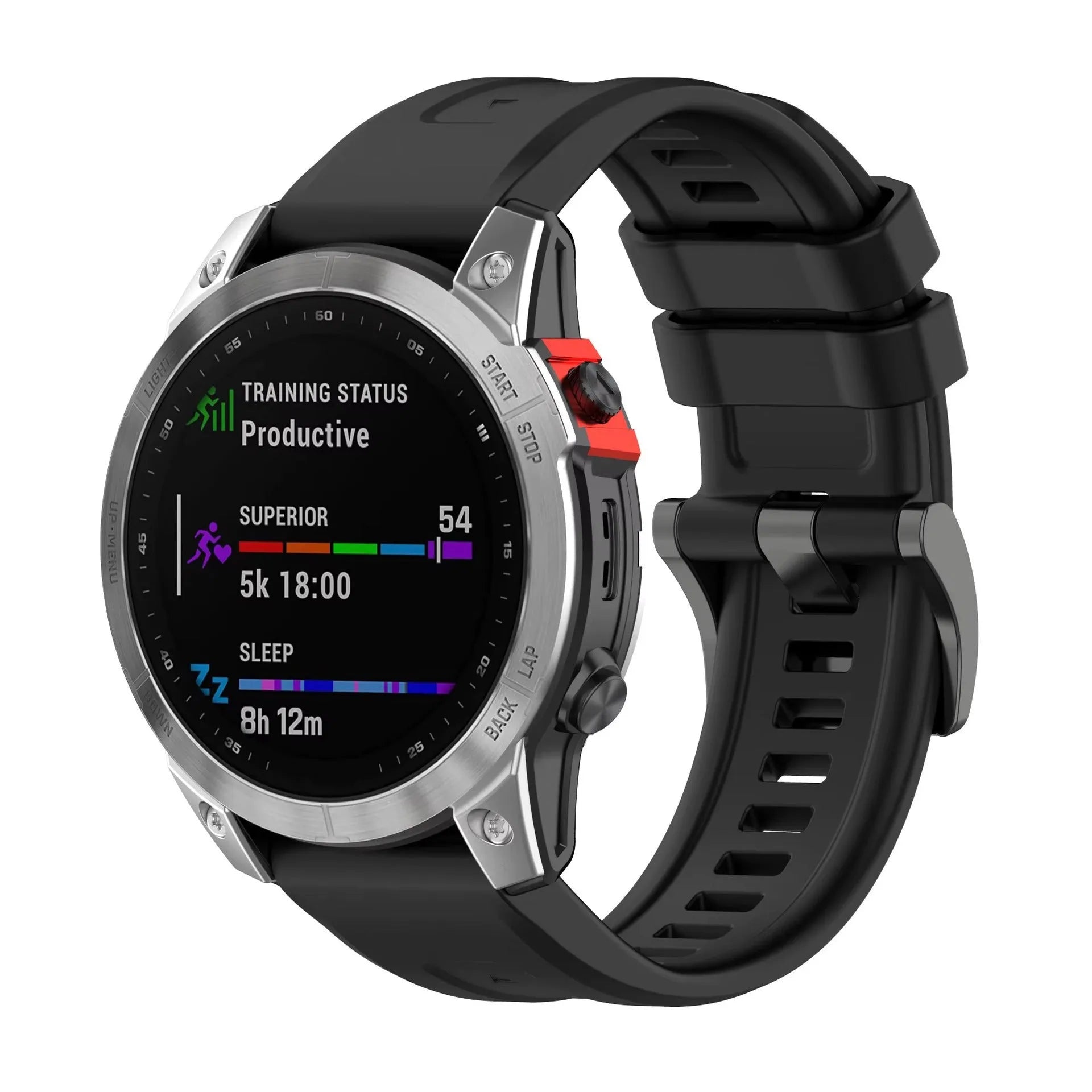 Jiaming Fenix7 silicone quick-release watchband in multiple colours and sizes for easy customisation