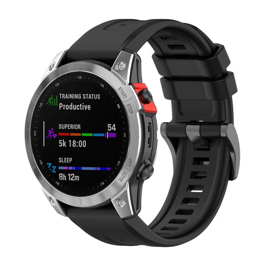 Jiaming Fenix7 silicone quick-release watchband in multiple colours and sizes for easy customisation