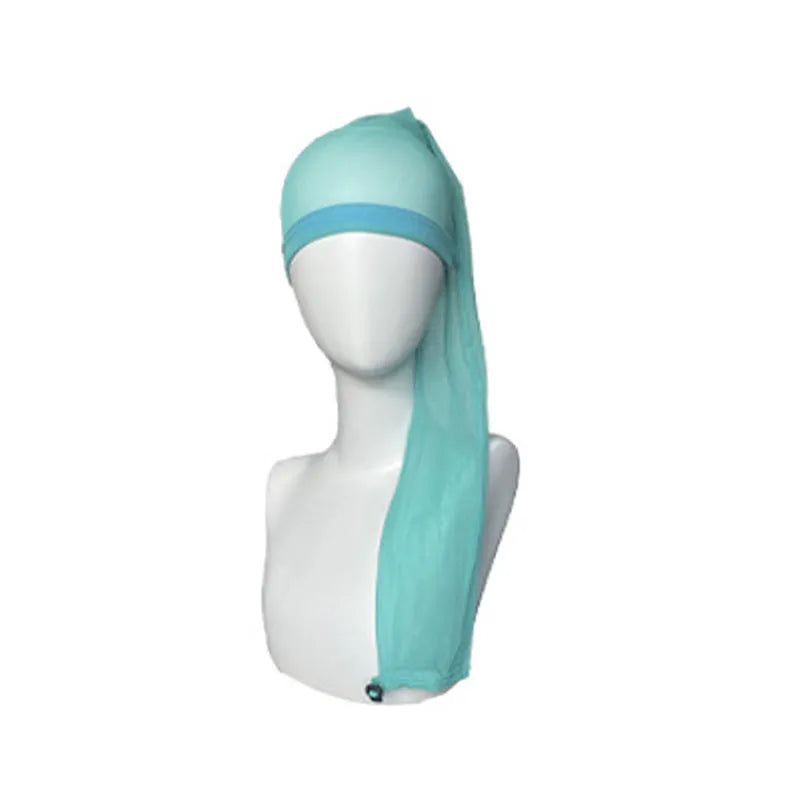 Breathable elastic wig mesh cap with oversleeve design in multiple colour options
