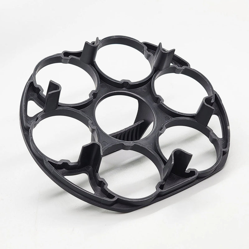 Egg holder egg rack egg basket egg cooking machine rack cooking basket food processor accessory plastic egg keeper 13.8x12.6x5.7cm black modern simplicity style retainer accessory