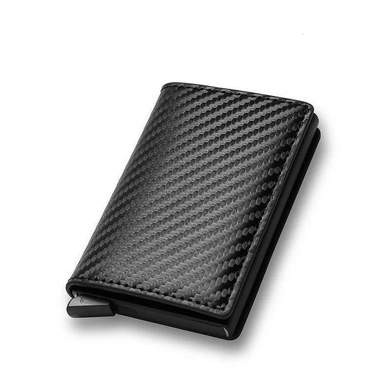 Slim PU leather credit card holder in various colors