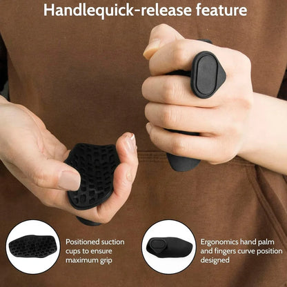 Anti-slip grip strengthener finger trainer for dumbbell exercises with breathable fabric
