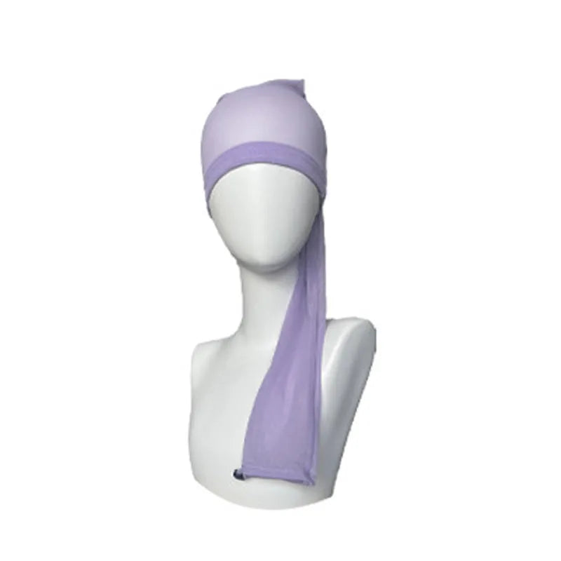 Breathable elastic wig mesh cap with oversleeve design in multiple colour options