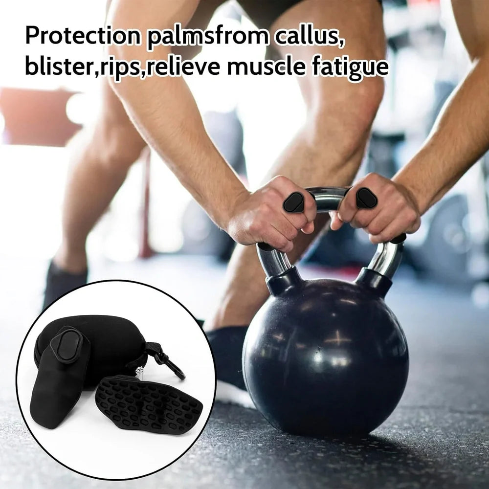 Anti-slip grip strengthener finger trainer for dumbbell exercises with breathable fabric