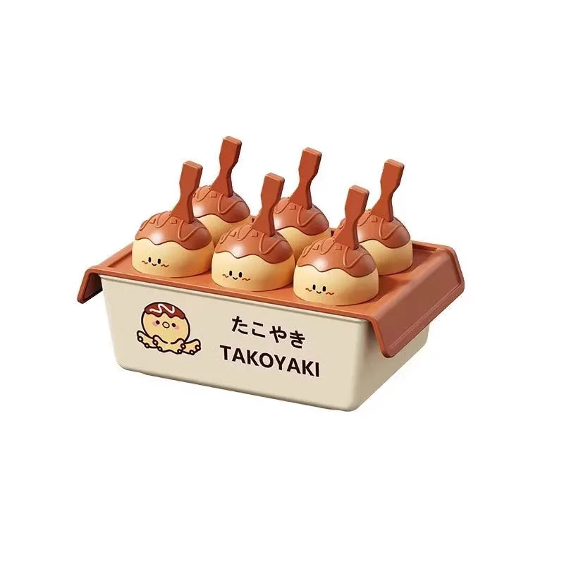 Plastic octopus balls ice cream mould for homemade dessert making