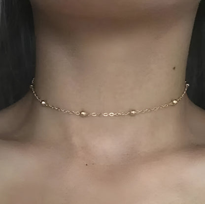 Women's adjustable Bohemian anklet with geometric pendant on twisted chain in gold or silver finish
