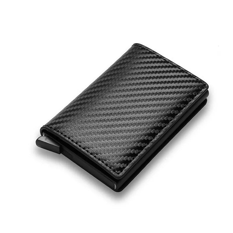 Slim PU leather credit card holder in various colors