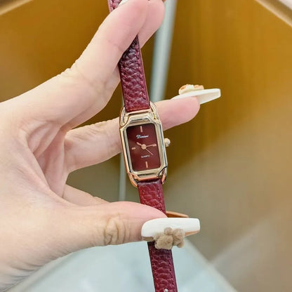 Alloy Ankela Red women's watch showing 8mm thickness and Chinese style design with various colour options